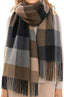 Imagination Hunt Acrylic Plaid Shawl additional product photo