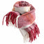Imagination Hunt Polyester Color Block Fringe Scarf studio product photo