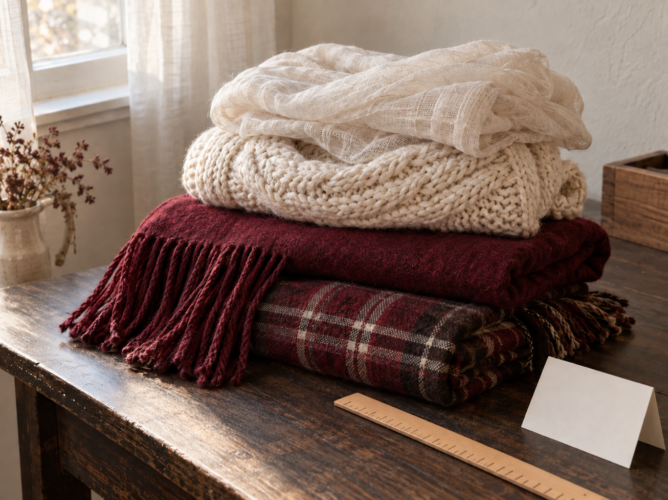 Imagination Hunt scarves and wraps
