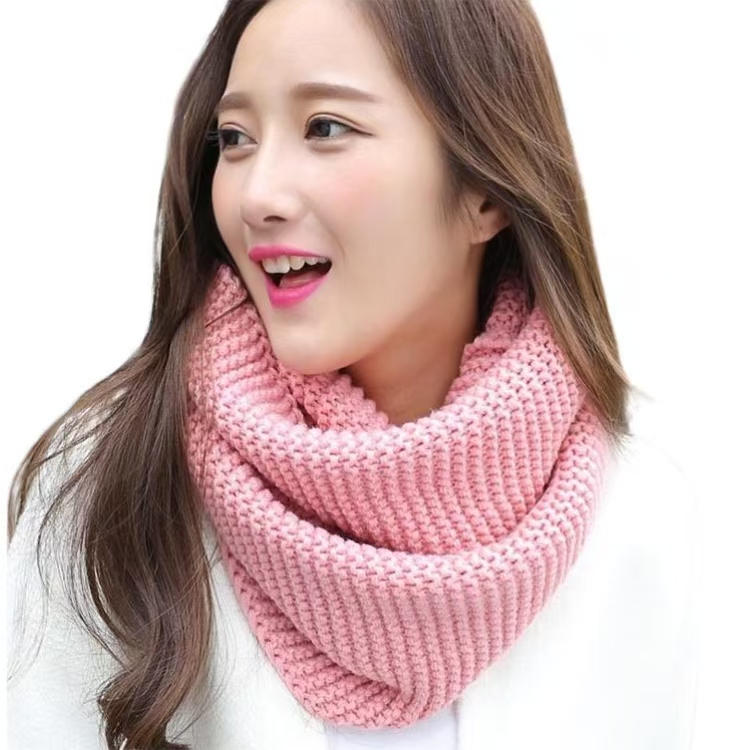 Imagination Hunt Acrylic Textured Infinity Scarf additional product photo