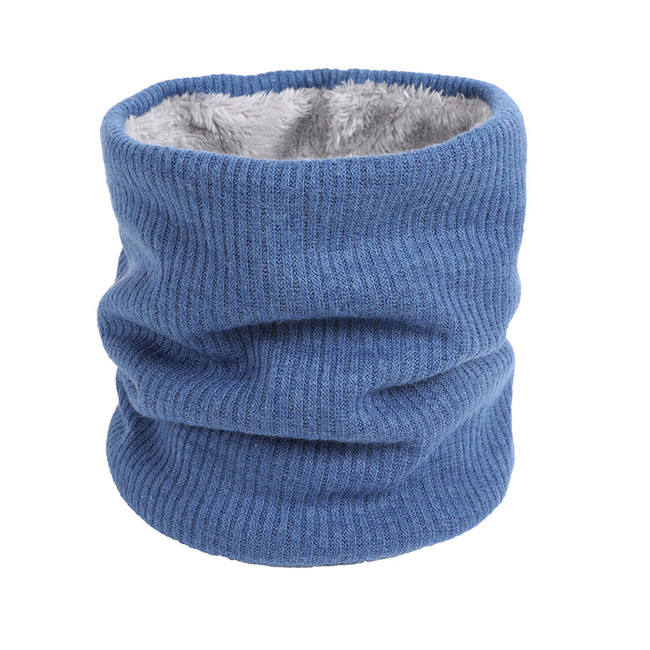 Imagination Hunt Cotton and Faux Fur Neck Warmer additional product photo