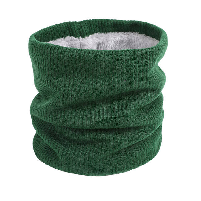 Imagination Hunt Cotton and Faux Fur Neck Warmer studio product photo