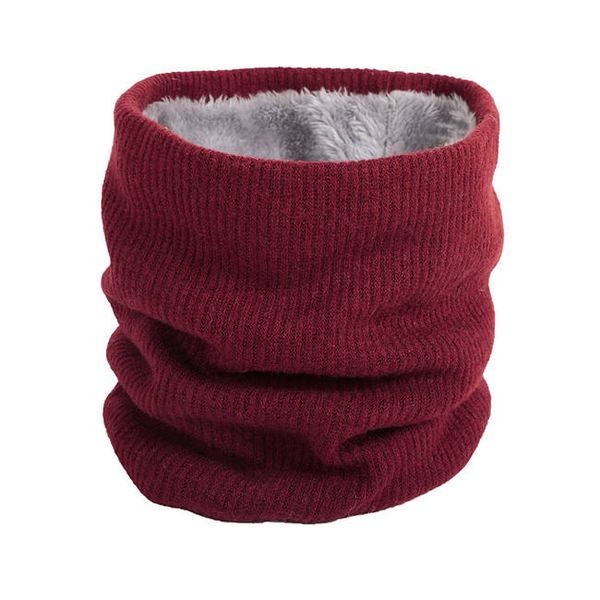 Imagination Hunt Cotton and Faux Fur Neck Warmer additional product photo