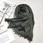 Imagination Hunt Cotton and Linen Textured Scarf additional product photo