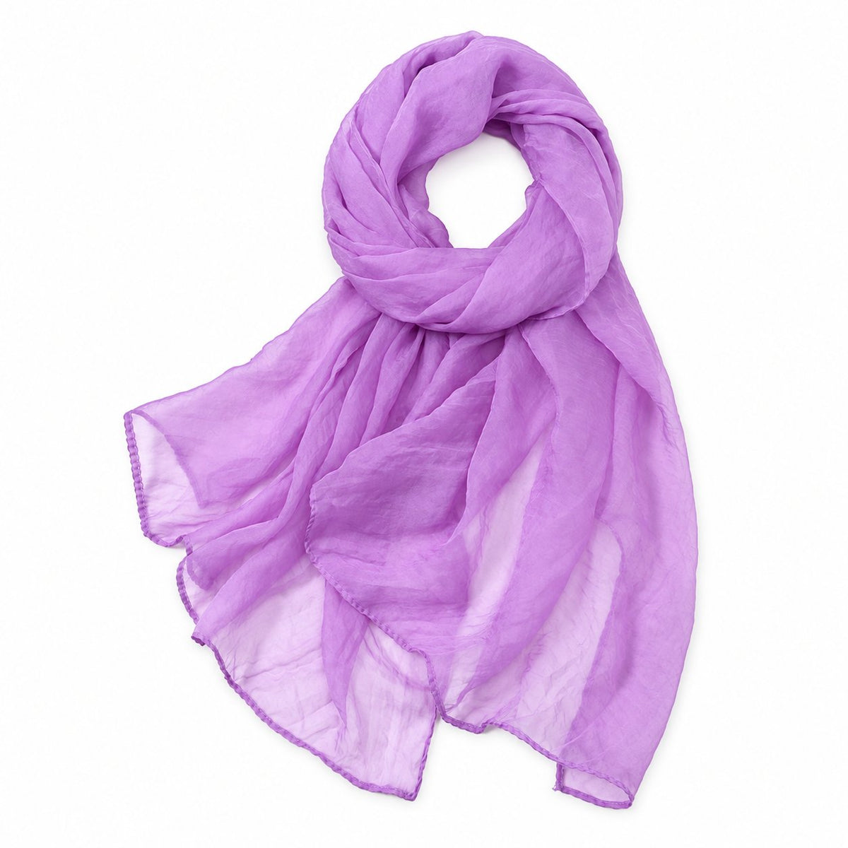 Imagination Hunt Polyester Sheer Neck Scarf studio product photo Main image