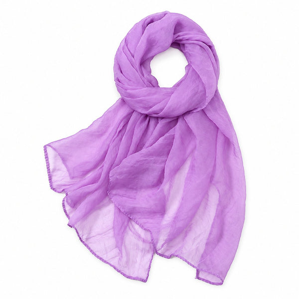 Imagination Hunt Polyester Sheer Neck Scarf studio product photo