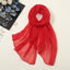 Imagination Hunt Polyester Sheer Neck Scarf additional product photo