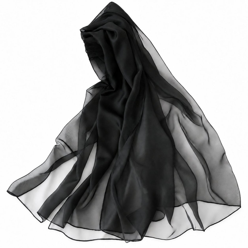 Imagination Hunt Polyester Sheer Draped Scarf studio product photo
