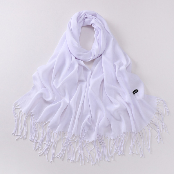 Imagination Hunt Cashmere Tassel Scarf Wrap additional product photo