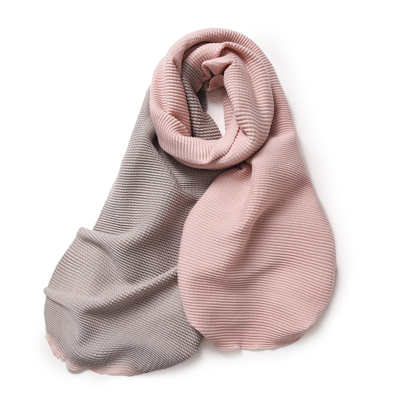 Imagination Hunt Polyester Textured Scarf Wrap additional product photo