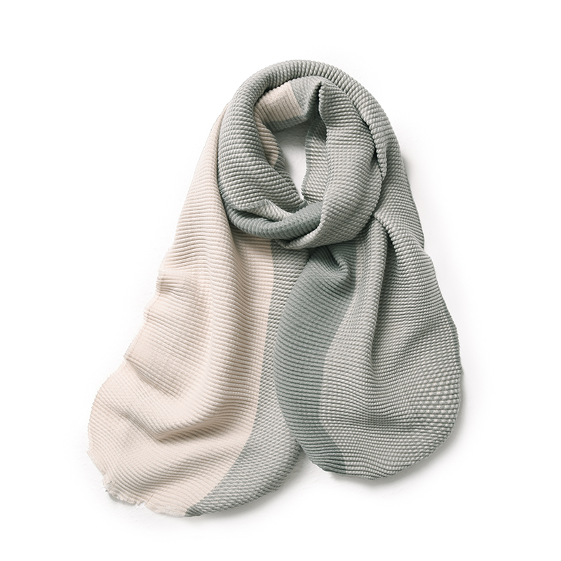 Imagination Hunt Polyester Textured Scarf Wrap additional product photo
