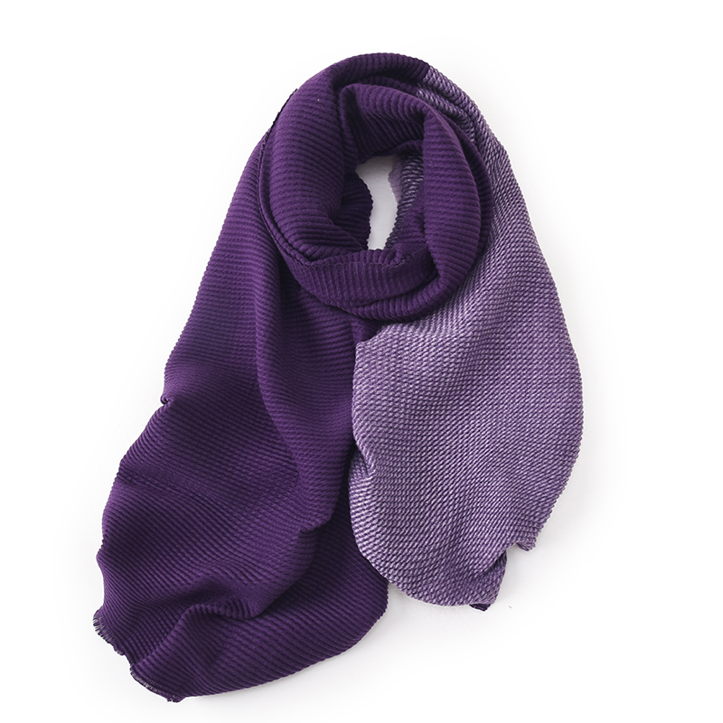 Imagination Hunt Polyester Textured Scarf Wrap additional product photo