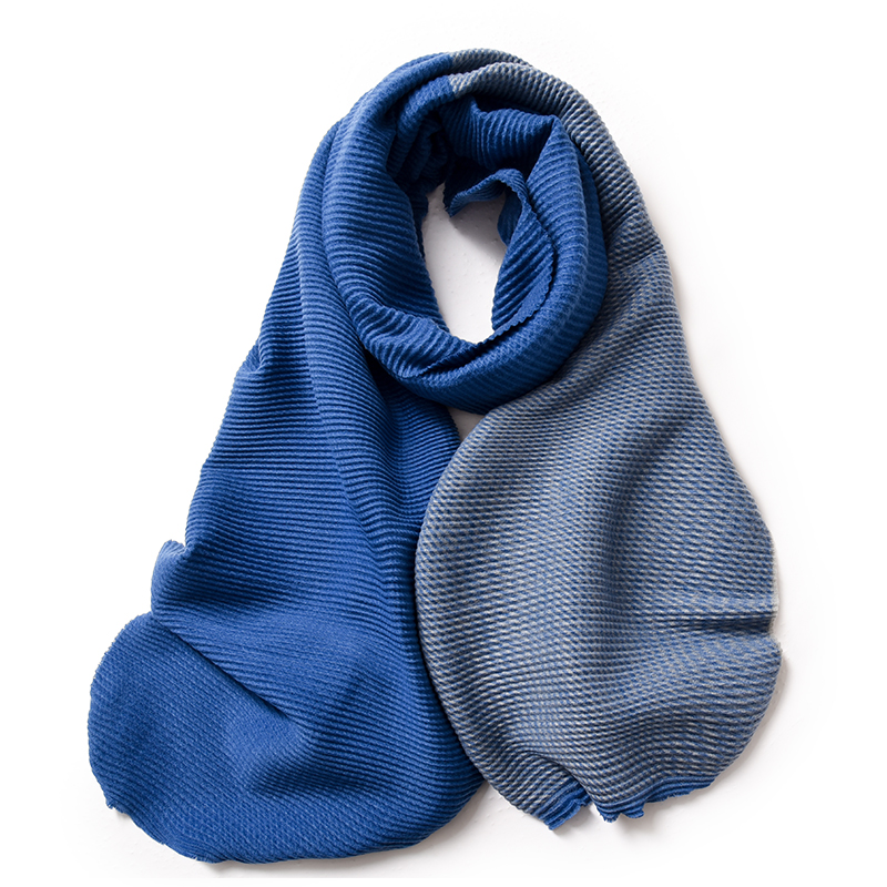 Imagination Hunt Polyester Textured Scarf Wrap additional product photo