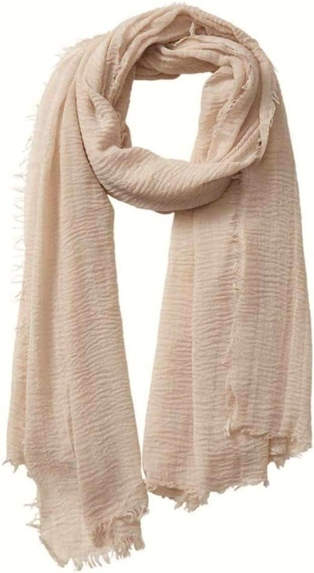 Imagination Hunt Crinkle Fringe Scarf additional product photo