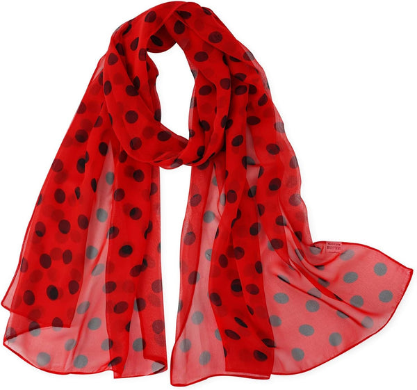 Imagination Hunt Patterned Chiffon Wrap additional product photo