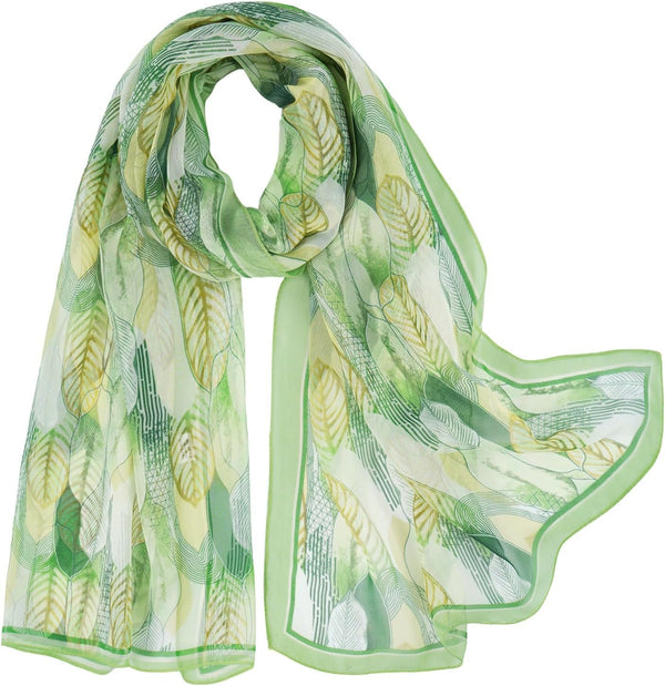 Imagination Hunt Patterned Chiffon Wrap additional product photo