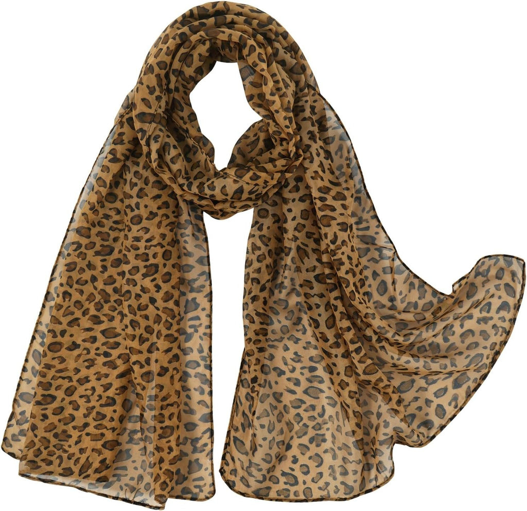 Imagination Hunt Patterned Chiffon Wrap studio product photo