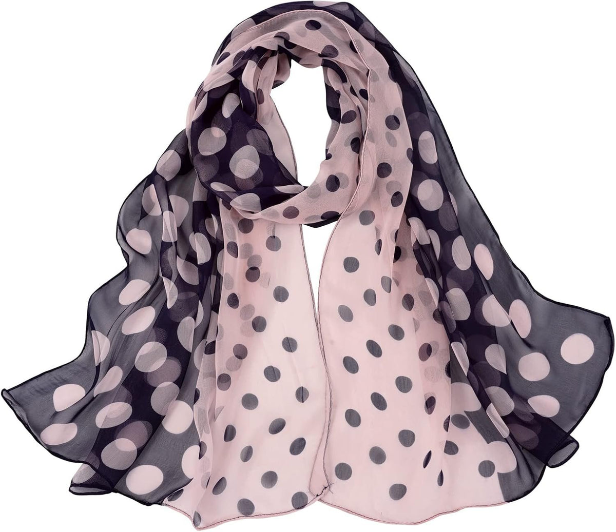 Imagination Hunt Patterned Chiffon Wrap additional product photo