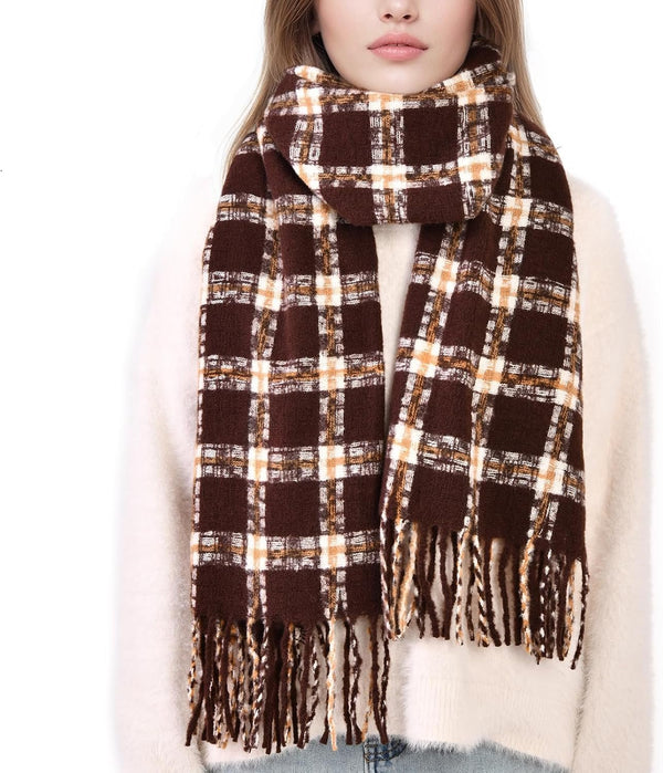 Imagination Hunt Polyester Plaid Wrap additional product photo