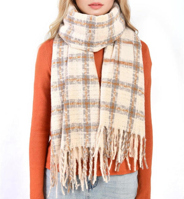 Imagination Hunt Polyester Plaid Wrap additional product photo