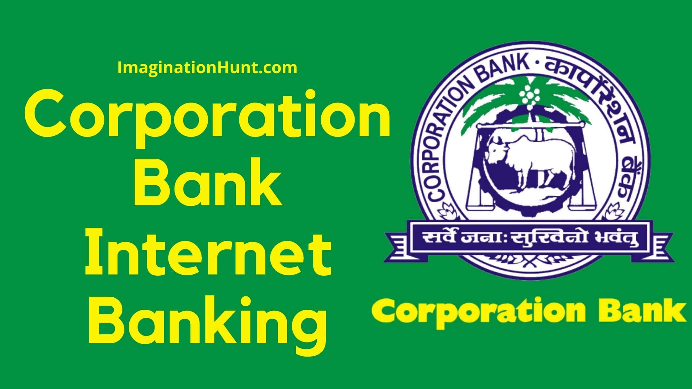Corporation Bank Internet Banking