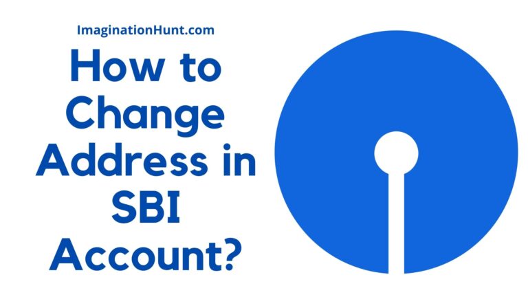 How to Change Address in SBI Account