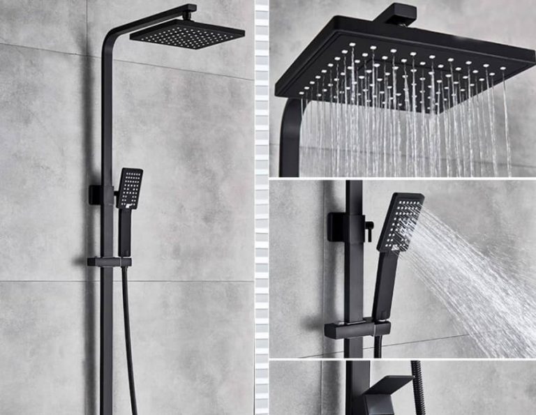 Features of Shower Rail Black