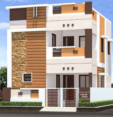 Double Floor Elevation for Normal House