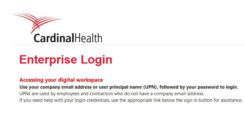 Myhr Cardinal Health Enterprise Login 2023